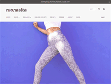 Tablet Screenshot of monasita.com